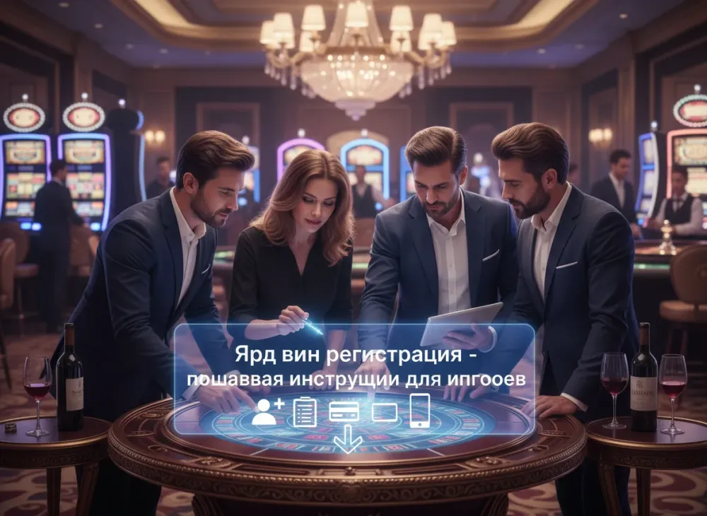 signup ярд казино