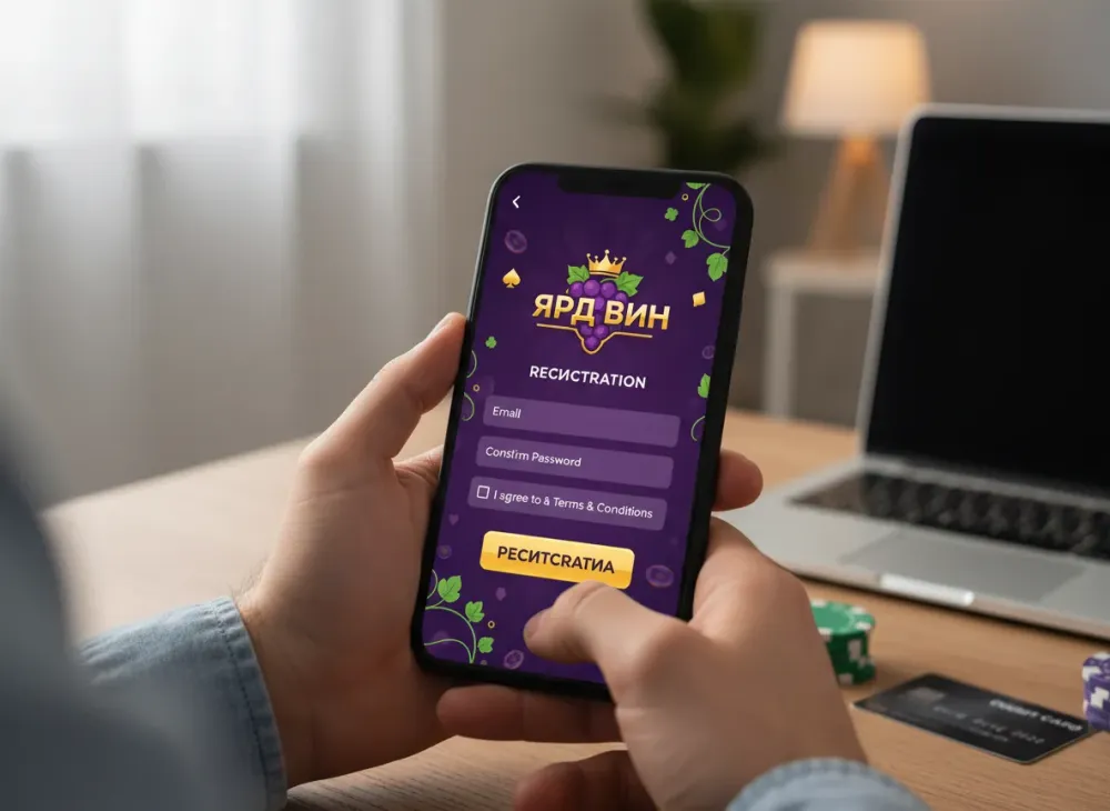 signup ярд казино